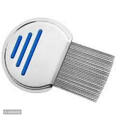 Lice Treatment Comb for Head Lice/Nit Lice Egg Removal Stainless Steel Metal Easy to Use Reusable Comb for School Kids Women and Pet |Random Color