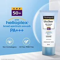 Neutrogena Ultra sheer Sunscreen, SPF 50+, Ultra light, for oily and dry skin, 118ml-thumb2