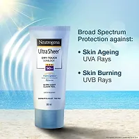 Neutrogena Ultra sheer Sunscreen, SPF 50+, Ultra light, for oily and dry skin, 118ml-thumb3