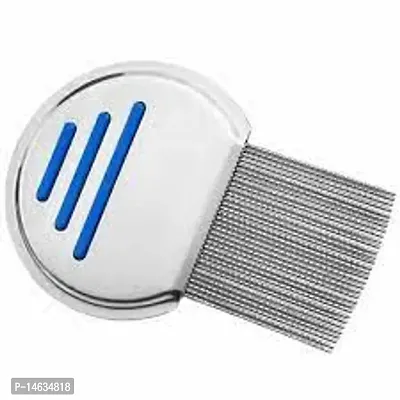 Lice Comb - (Pack of 3) Head Lice Treatment that's Individually Packaged Professional Stainless Steel Louse and Nit Combs Removes Eggs with Rounded Tips for Comfort-thumb2