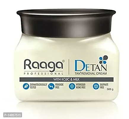 Raaga Professional De-Tan Tan removal Cream with Kojic  Milk, 500 GM-thumb0