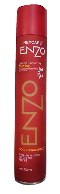Enzo Hair Styling Spray Net Red 420 ml-thumb0