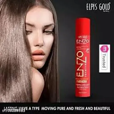Enzo Hair Styling Spray Net Red 420 ml-thumb2