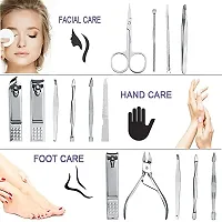 Pedicure Kits - Callus Remover for Feet, 23 in 1 Professional Manicure Set Pedicure Tools Stainless Steel Foot Care, Foot File Foot Rasp Dead Skin for Women Men Home Foot Spa Kit, Blue-thumb1