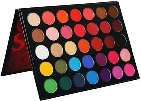 Eyeshadow Palette 35 Colors Mattes And Shimmers High Pigmented Color Studio Palette 42 g multicolor-thumb1