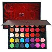 Color Studio Eyeshadow Palette,Pop Makeup Inner Artist Matte Shimmer Luminous Velvet Texture Pressed Colors Powder Creamy Eye Shadow Natural Makeup Palette-thumb3