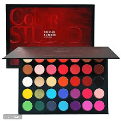 Color Studio Eyeshadow Palette,Pop Makeup Inner Artist Matte Shimmer Luminous Velvet Texture Pressed Colors Powder Creamy Eye Shadow Natural Makeup Palette-thumb4