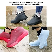 Waterproof Non-Slip Silicone Rain Shoe Cover-thumb1