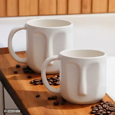 Stylish Ceramic Glossy Studio Pottery Coffee Mug Pack Of 2