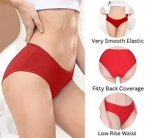 EMBATA Womens Underwear Lycra Cotton Panties Bikini Hipster Briefs Set for Ladies Teen Girls Comfortable Breathable 1 Pack-thumb1