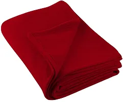 Classic Fleece Solid Single Blanket-thumb2