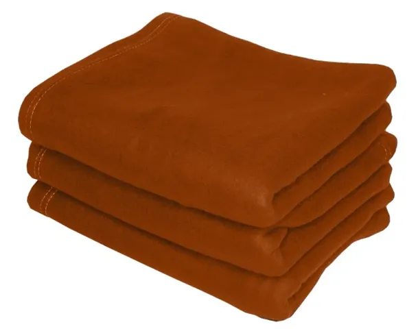 Classic Fleece Solid Single Blanket, Pack of 3
