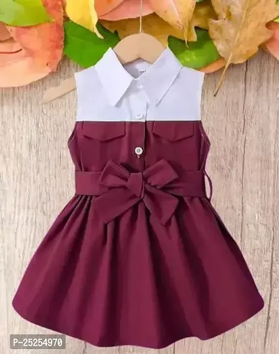 Fabulous Cotton A-Line Dress For Girls