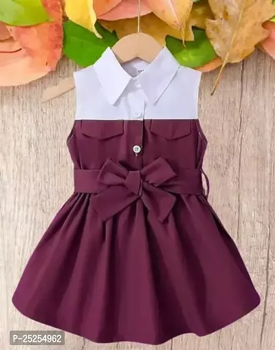 Fabulous Cotton A-Line Dress For Girls-thumb0