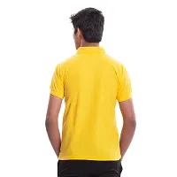 VIE ELEGANTO Cotton Polo T-Shirts - Ultra-Soft  Breathable T-Shirts for Men with High Moisture Absorption-thumb2