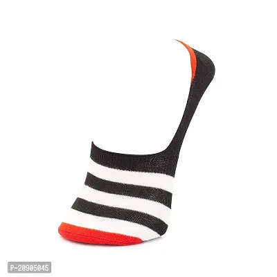 VIE ELEGANTO Men's Ankle Socks No Show Socks For Loafer Sneakers Low Cut Premium Cotton Socks With Non-Slip Grips | Set Of 3 Loafer Multicolor Socks-thumb5