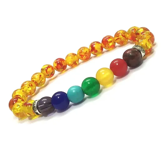 Stone Chakra Bracelet Lab Certified