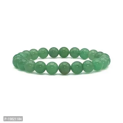 Green Aventurine Green Stone Bracelet Lab- Certified