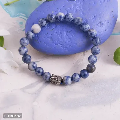 Lapis Lazuli Buddha Stone Bracelet