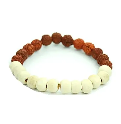 Tulsi Rudraksha Bracelet lab Certified