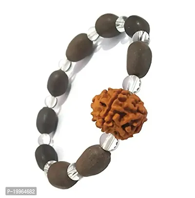 Kamal gatta Crystal Rudraksha Bracelet Lab Certified-thumb0