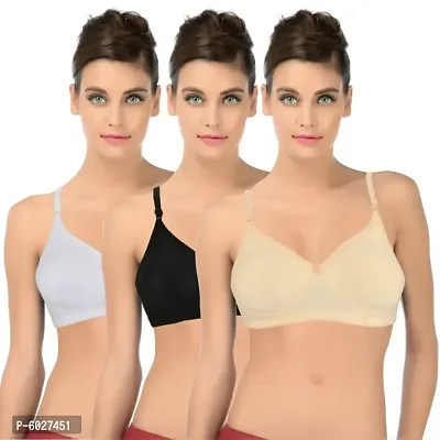 Buy My Beauty Women's Hosiery Non-Padded Seamless T-Shirt Bra