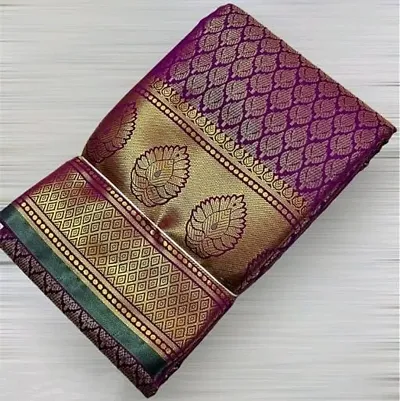 Kanjeevaram Woven Design Saree with Blouse piece