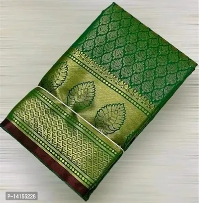 Kanjeevaram Woven Design Saree with Blouse piece