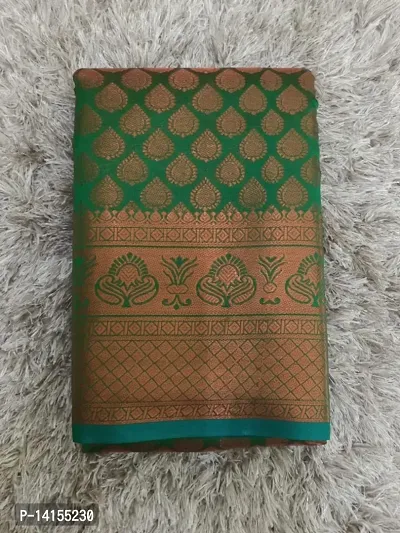 Kanjeevaram Brocade Saree with Blouse piece-thumb0