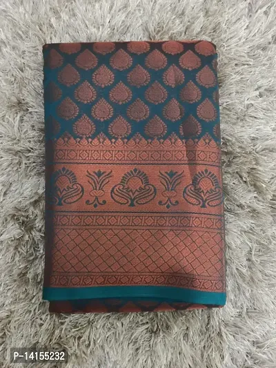 Kanjeevaram Brocade Saree with Blouse piece-thumb0