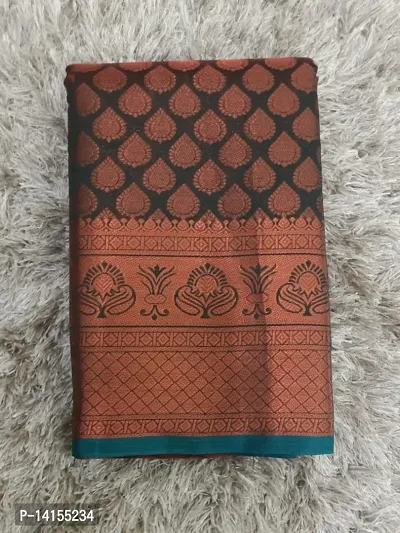 Kanjeevaram Brocade Saree with Blouse piece-thumb0