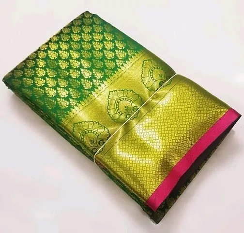 Kanjeevaram Brocade Saree with Blouse piece