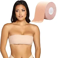 KRIVAZ Boob Tape with 10 Nipple Pasties Multipurpose Nipple Tape for Women Push Up & Lifting Body Tape for Women Breast Tape Breast Lift Bra Tape Bob Tape for Breast Lift-thumb1