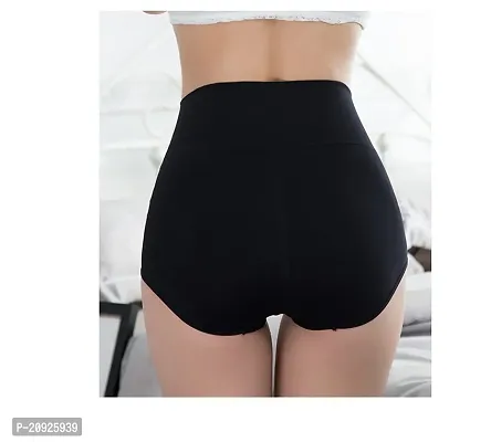 Women Cotton Lycra Tummy Control 4-In-1 Blended High Waist Tummy  Thigh Shapewear Pack Of 2-thumb2