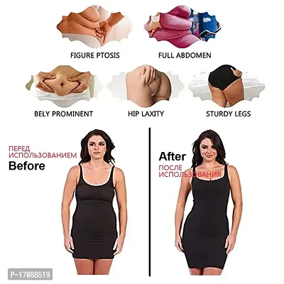 Buy 4-in-1 Shaper - Tummy, Back, Thighs, HIPS - Black/Efffective Seamless  Tummy Tucker Shapewear Body Shaper Best While/for Gym Yoga Exercise Dance  Walk arobics Jogging Combo of 2 Colour at