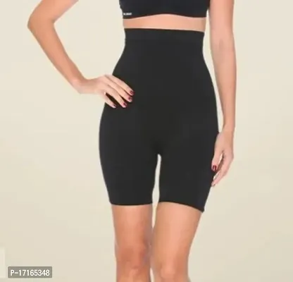 Presents Black Color Cotton Lycra Shapewear.