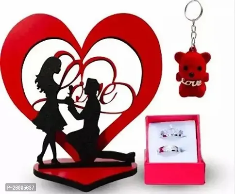 Love Showpiece, Valentine Day Gift Combo For Girlfriend, Boyfriend, Husband, Wife