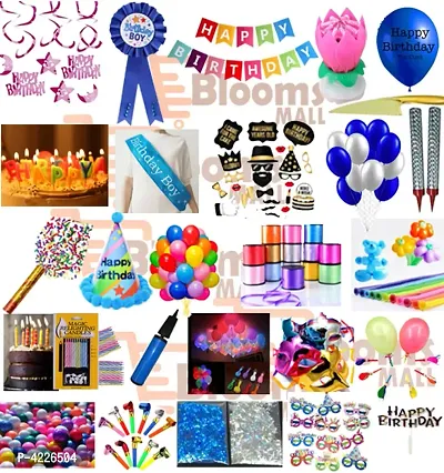 Boy Prime  Birthday Decoration Kit  (Pack of 25 items)-thumb0