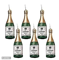 Champagne Bottle Cake Candle (Pack of 6)-thumb1
