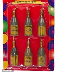Champagne Bottle Cake Candle (Pack of 6)-thumb3