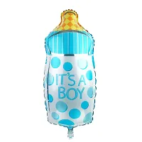 Baby Boy Foil Birthday balloons (Pack of 5)-thumb2