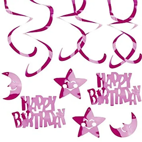 BIRTHDAY DECOR Balloons Cake topper &  Bow Lighting Hair Band