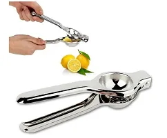 Stainless Steel Kitchen Combo Set Of Potato Masher, Egg Beater Whisk  Lemon Squeezer(Pack Of 3)-thumb1