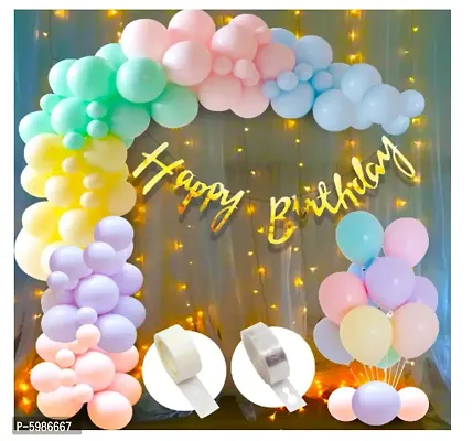 Happy Birthday  Decoration Items (Pastel)-thumb0