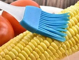 (Steel )Potato  Masher with Silicone Mini Oil Brush-thumb1