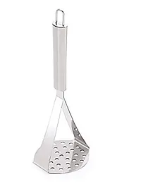 Steel Potato  Masher with Stainless Steel Momo Tong-thumb1