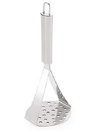 Steel Potato  Masher, Gas Lighter, Momo Tong and Stainless Steel Roti Chimta-thumb2