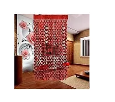 Red Heart Shape Metallic Foil Fringe Curtains For Party Decoration Window Door String Curtain Wedding Birthday Photo Booth Backdrop-thumb1