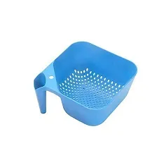 Plastic Square Shape Rice Bowl-thumb1