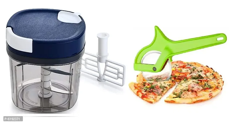 Combo Of 1 Quick Chopper Square and 1 Pizza Cutter